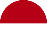 インドネシアの国旗イメージ